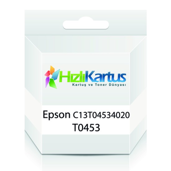 Epson C13T04534020 (T0453) Kırmızı Muadil Kartuş - Stylus C64 (T11112)