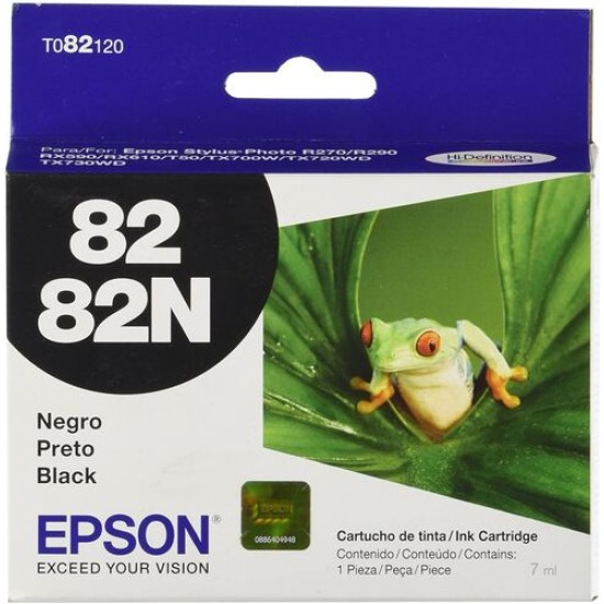 Epson C13T082120 (T082) Siyah Orjinal Kartuş - Stylus Photo R290 (T13402)