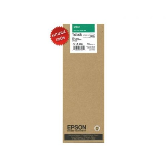 Epson C13T636B00 (T636B) Yeşil Orjinal Kartuş - Stylus Pro 7700 (U) (T10032)