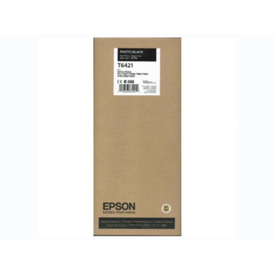 Epson C13T642100 (T6421) Foto Siyah Orjinal Kartuş - Stylus Pro 7700 (T8880)