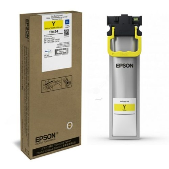 Epson C13T945440 (T9454) Sarı Orjinal Mürekkep - WF-C5210DW / WF-C5290DW (T10865)