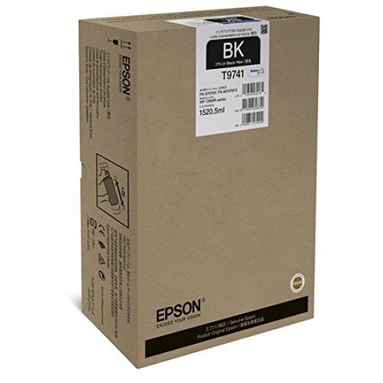 Epson C13T974100 (T9741) XXL Siyah Orjinal Kartuş - WF-C860 (T9976)