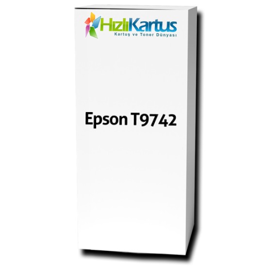 Epson C13T974200 (T9742) XXL Mavi Muadil Kartuş - WF-C860 (T15928)