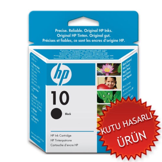 HP C4844A (10) Siyah Orjinal Kartuş - Inkjet 1000 (C) (T16399)