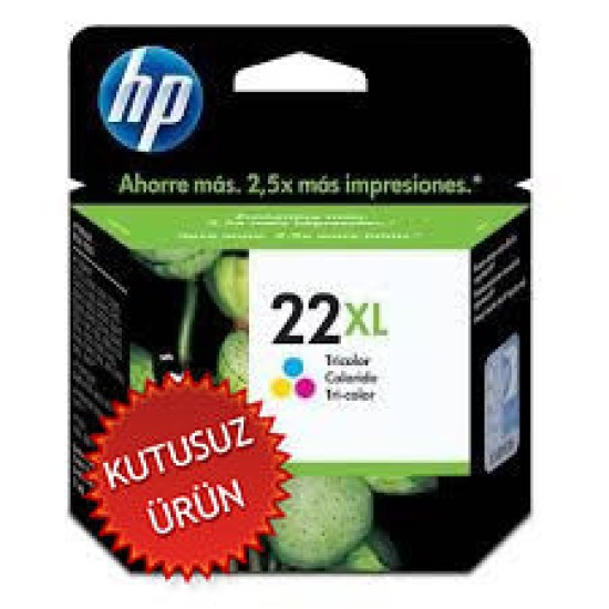 HP C9352C (22XL) Renkli Orjinal Kartuş (U) (T8681)