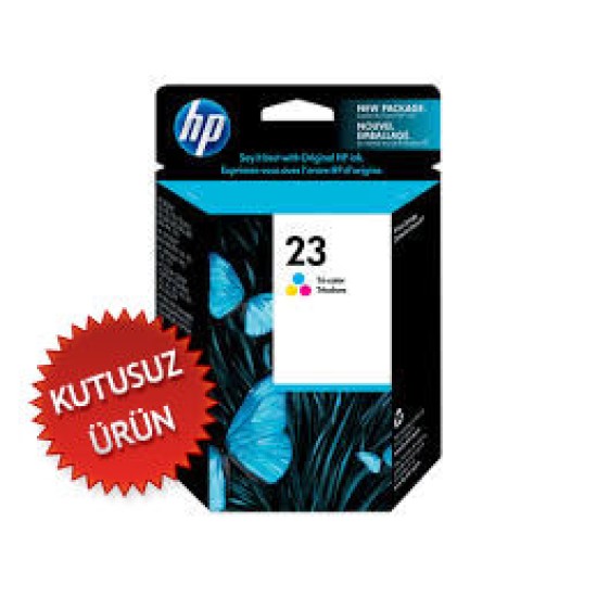 HP C1823D (23) Renkli Orjinal Kartuş (U) (T8664)