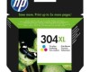 HP N9K07AE (304XL) Renkli Orjinal Kartuş Yüksek Kapasite - DeskJet 3720 / 3730 (T11083)