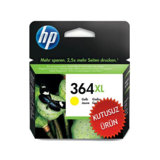 HP CB325E (364XL) Sarı Orjinal Kartuş - C5380 / C6380 (U) (T9259)