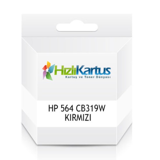 HP CB319W (564) Kırmızı Muadil Kartuş - Deskjet 3070A (T10609)