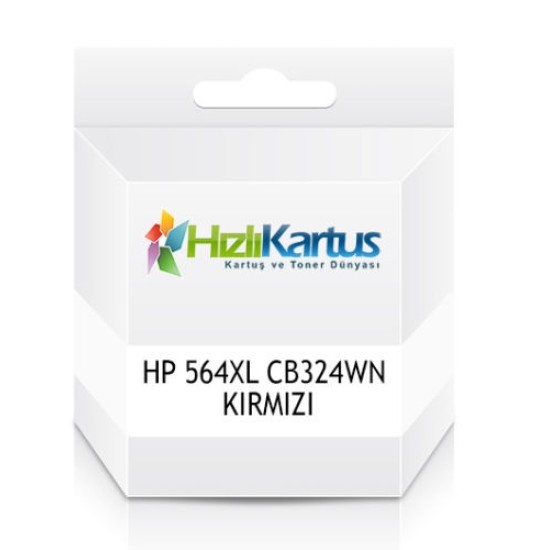 HP CB324WN (564XL) Kırmızı Muadil Kartuş - DeskJet 3070A (T10612)