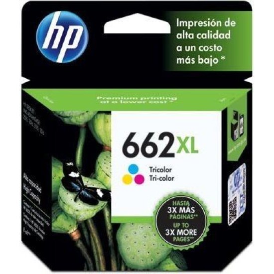 HP CZ106AB (662XL) Renkli Orjinal Kartuş - Deskjet 3516 (T9418)