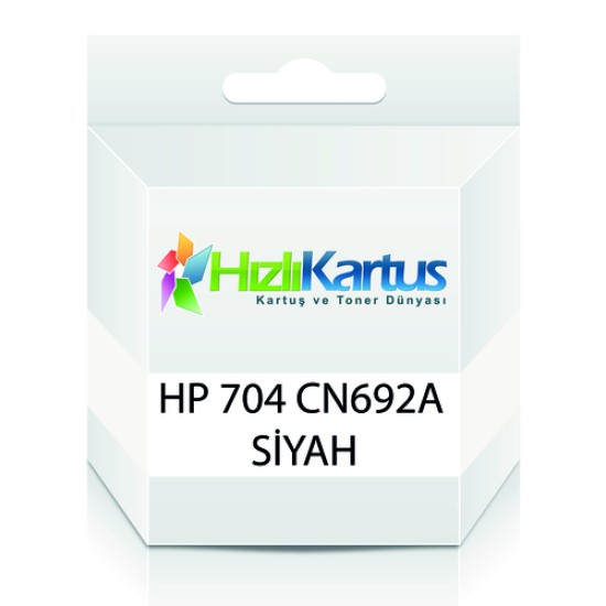 HP CN692A (704) Siyah Muadil Kartuş - Deskjet 2060 (T13478)