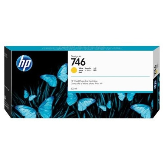 HP P2V79A (746) Sarı Orjinal Kartuş - DesignJet Z6 / Z9+dr (T12474)