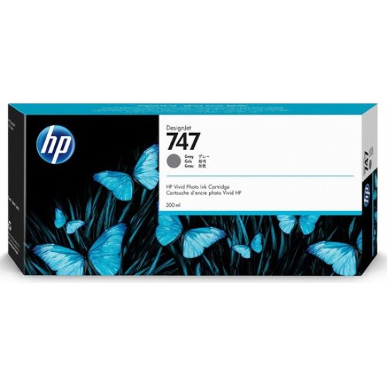 HP P2V86A (747) Gri Orjinal Kartuş - Designjet Z9 / Designjet Z9+ (T12929)