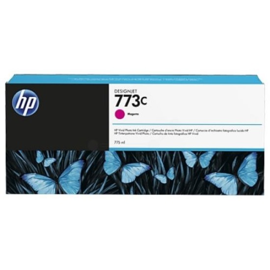 HP C1Q39A (773C) Kırmızı Orjinal Kartuş - DesignJet Z6600 (T9748)