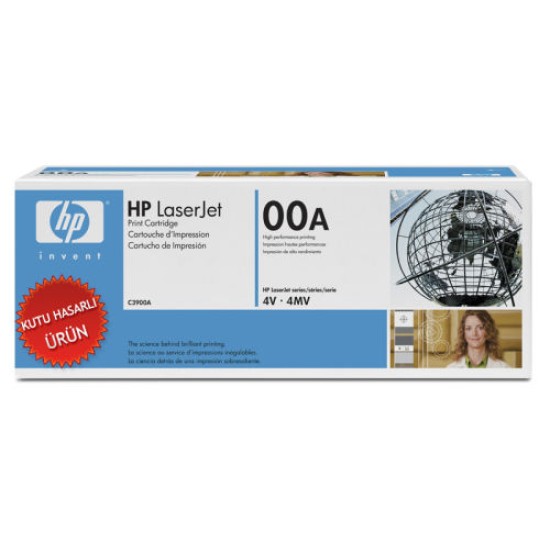 HP C3900A (00A) Siyah Orjinal Toner - HP 4v / 4mv (C) (T8138)