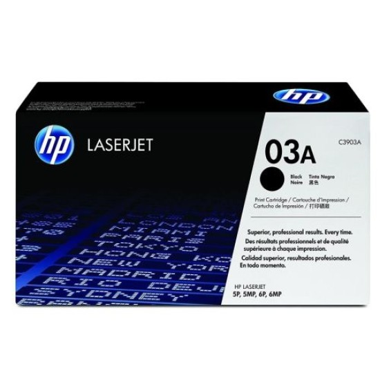 HP C3903A (03A) Siyah Orjinal Toner (T7947)