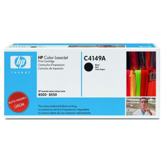 HP C4149A Siyah Orjinal Toner - LaserJet 8500 (C) (T8144)