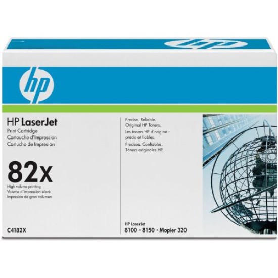 HP C4182X (82X) Siyah Orjinal Toner - Laserjet 8100 / 8150 (B) (T8341)