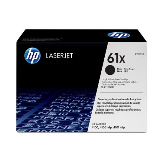 HP C8061X (61X) Siyah Orjinal Toner - LaserJet 4100 (T8474)