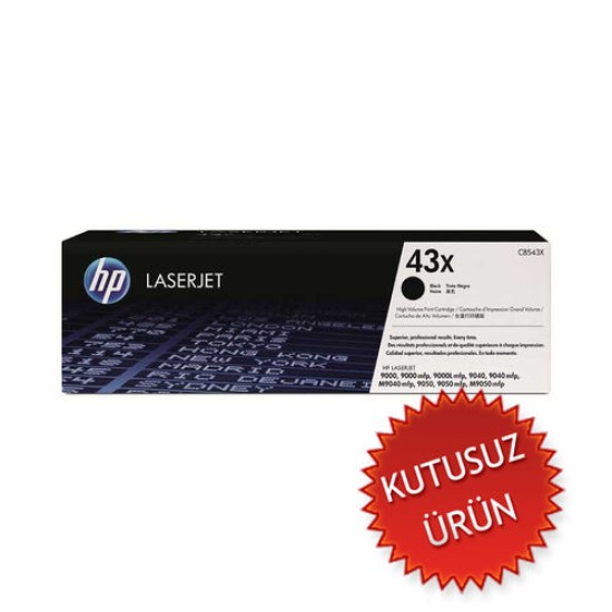 HP C8543X (43X) Siyah Orjinal Toner - LaserJet 9000 (U) (T15302)