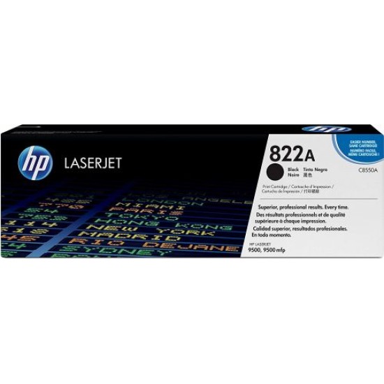 HP C8550A (822A) Siyah Orjinal Toner - Laserjet 9500 (T8553)