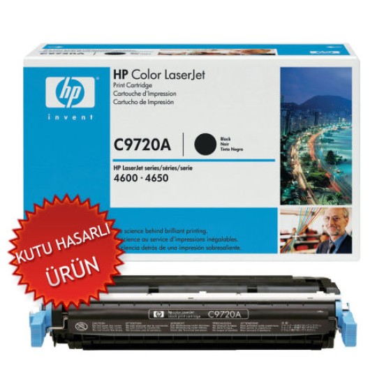 HP C9720A (641A) Siyah Orjinal Toner - LaserJet 4600 (C) (T8379)