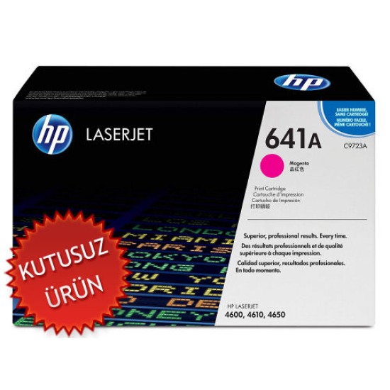 HP C9723A (641A) Kırmızı Orjinal Toner - LaserJet 4600 (U) (T8349)