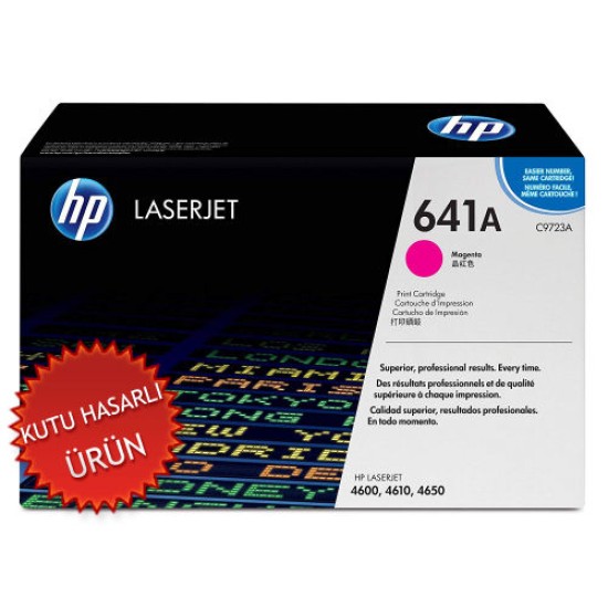 HP C9723A (641A) Kırmızı Orjinal Toner - LaserJet 4600 (C) (T8347)