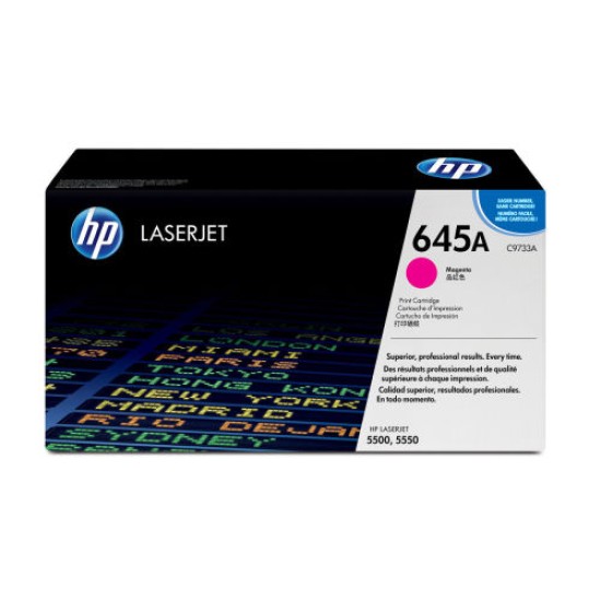 HP C9733A (645A) Kırmızı Orjinal Toner - Laserjet 5500 / 5550dn (T9204)