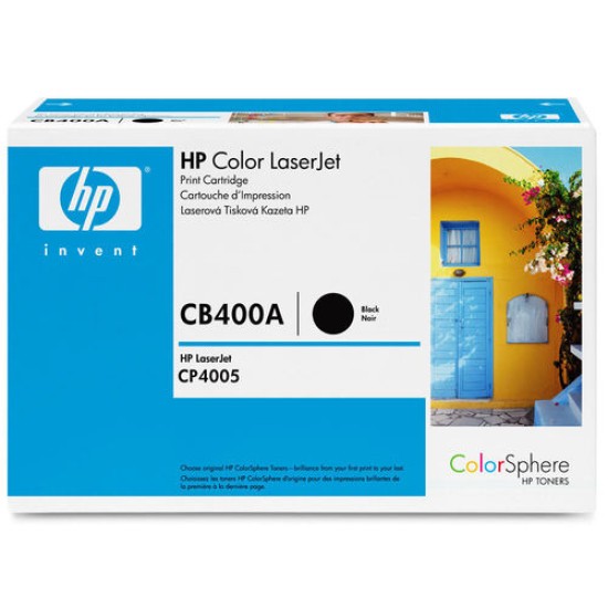 HP CB400A (642A) Siyah Orjinal Toner - LaserJet CP4005n (B) (T12229)