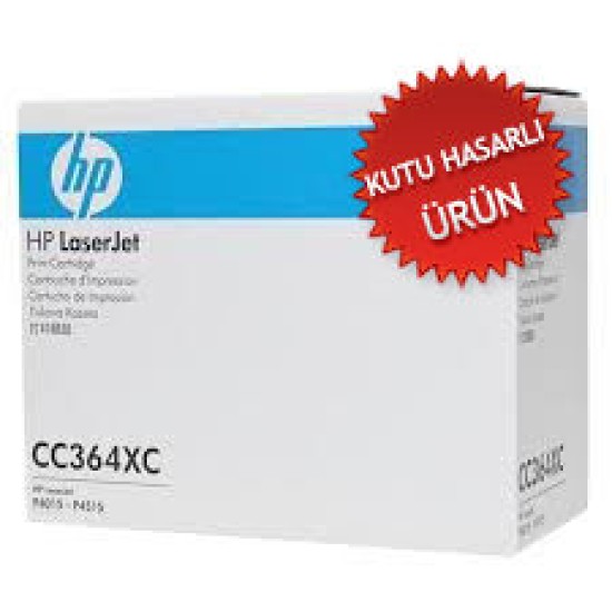 HP CC364XC (64X) Siyah Orjinal Toner - LaserJet P4015 (C) (T10098)