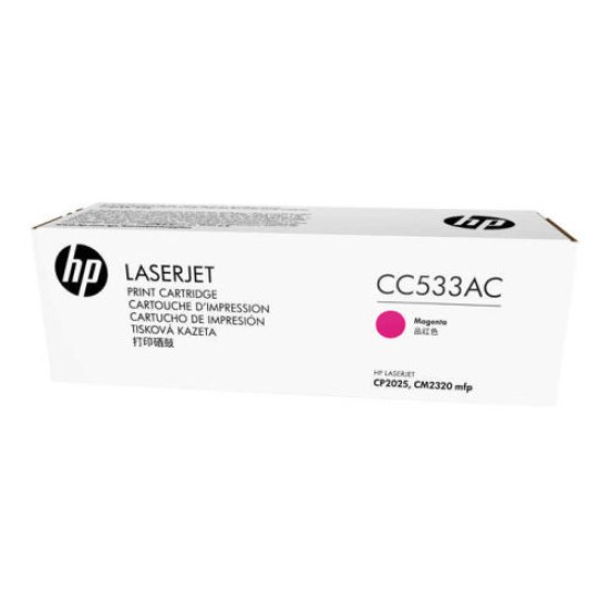 HP CC533AC (304A) Kırmızı Orjinal Toner - LaserJet CP2025n (B) (T8000)