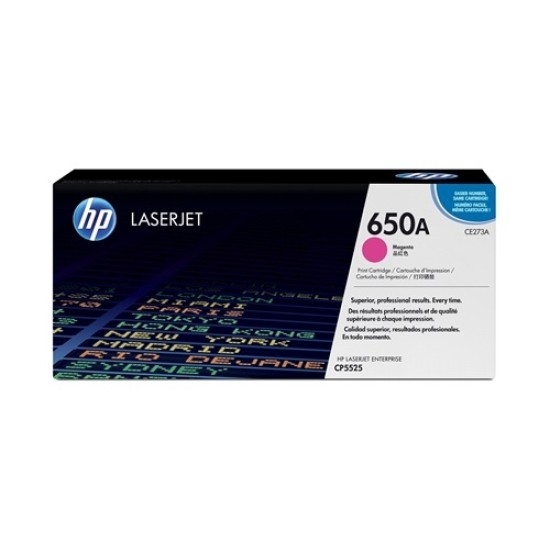 HP CE273AH (650A) Kırmızı Orjinal Toner - CP5525dn (T15832)