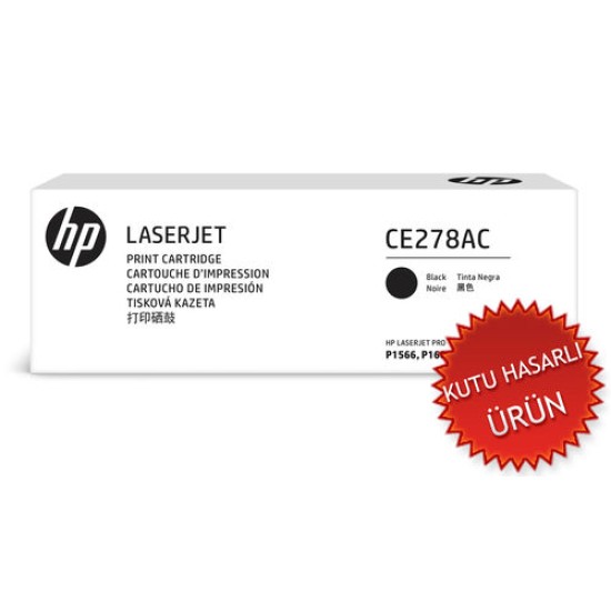 HP CE278AC (78A) Siyah Orjinal Toner - P1566 / M1536dnf (C) (T11231)