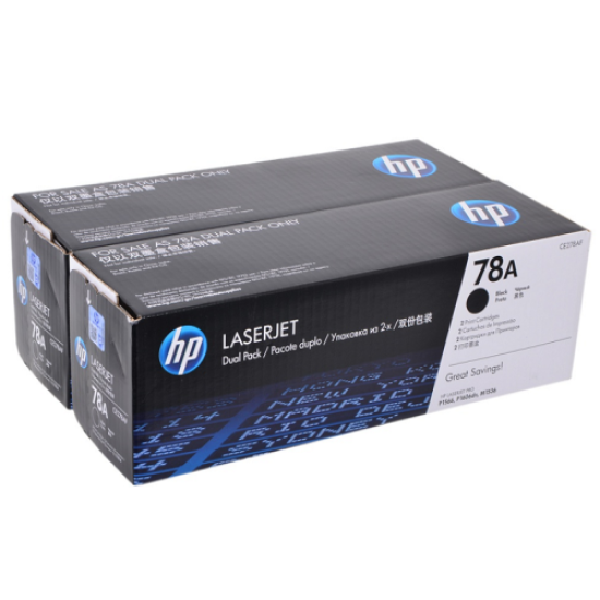 HP CE278AF (78A) İkili Paket Orjinal Toner - P1566 / M1536dnf (T10931)