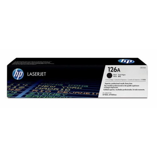 HP CE310A (126A) Siyah Orjinal Toner - LaserJet CP1025 (T7997)