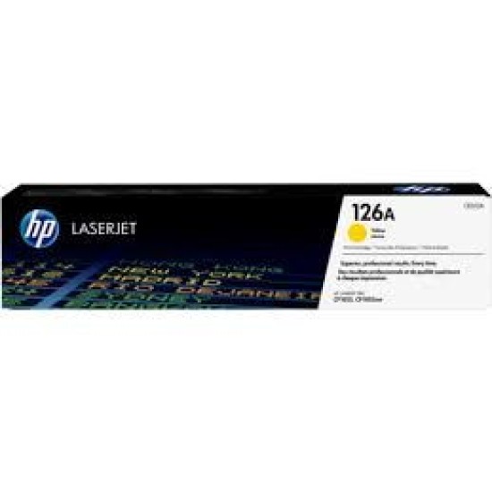 HP CE312A (126A) Sarı Orjinal Toner - LaserJet CP1025 (T9448)