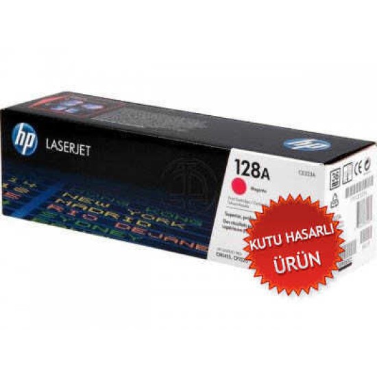 HP CE323A (128A) Kırmızı Orjinal Toner - CP1525 / CM1415 (C) (T10316)