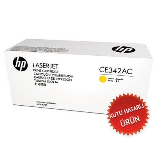 HP CE342AC Sarı Orjinal Toner - Laserjet M775dn / M775z (C) (T12254)