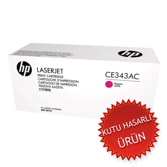 HP CE343AC Kırmızı Orjinal Toner - Laserjet M775dn / M775z (C)