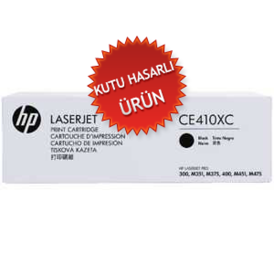 HP CE410XC (305X) Siyah Orjinal Toner - Laserjet M351a / M451dn (C) (T9261)