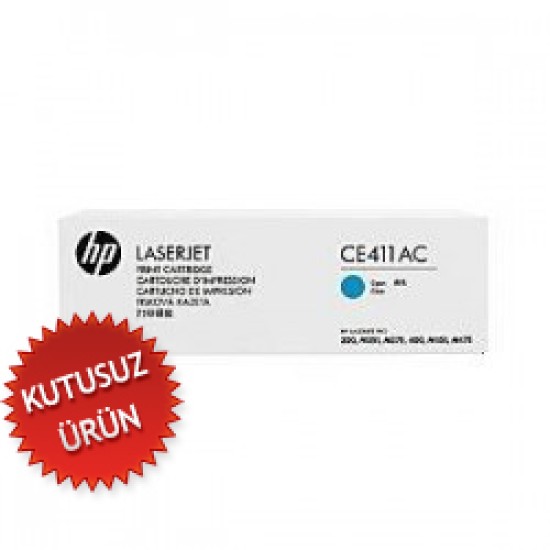 HP CE411AC (305A) Mavi Orjinal Toner - Laserjet M351a / M451dn (U) (T10003)