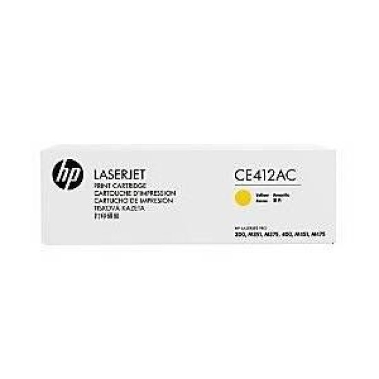 HP CE412AC (305A) Sarı Orjinal Toner - Laserjet M351a / M451dn (B) (T8035)