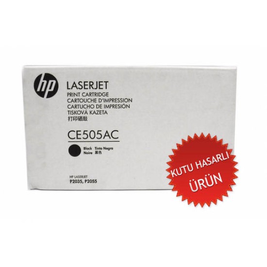 HP CE505AC (05A) Siyah Orjinal Toner - P2035 / P2055 (C) (T11799)