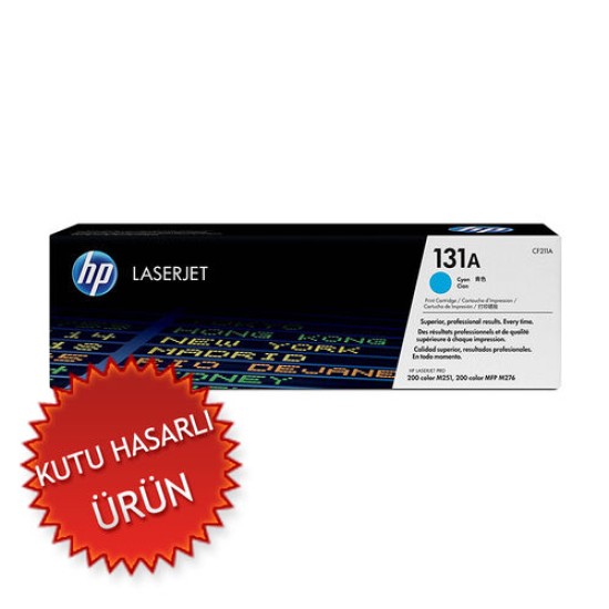 HP CF211A (131A) Mavi Orjinal Toner - LaserJet M276 / M251 (C) (T13187)