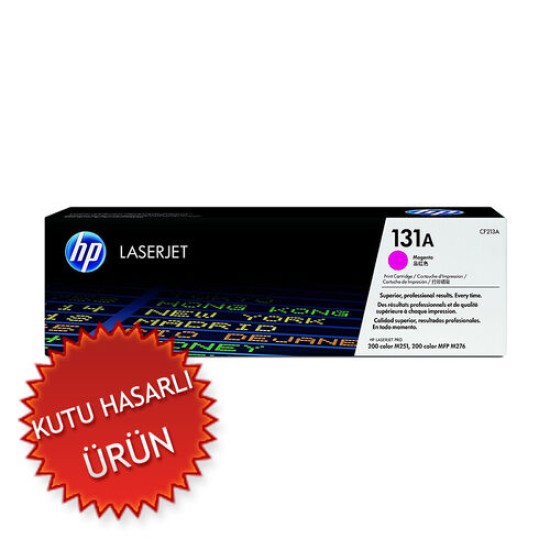 HP CF213A (131A) Kırmızı Orjinal Toner - LaserJet M276 / M251 (C) (T13188)