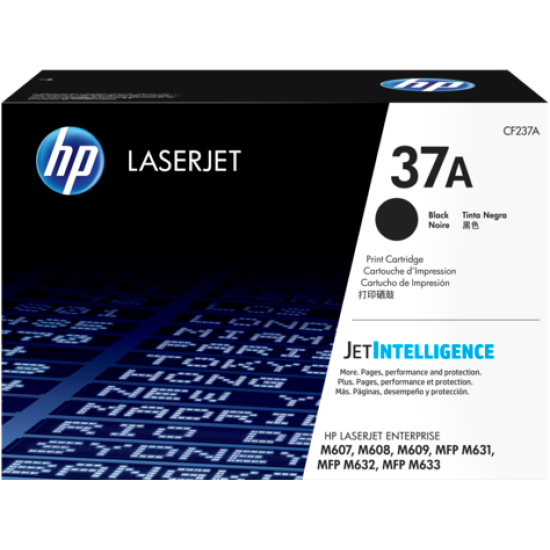 HP CF237A (37A) Siyah Orjinal Toner - Laserjet M607 / M608 (T10471)