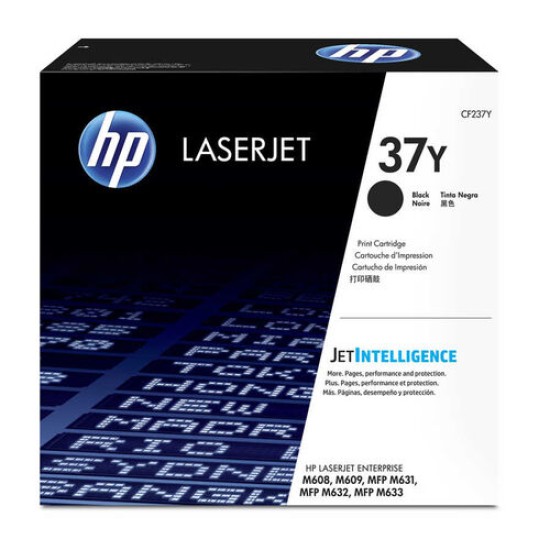 HP CF237Y (37Y) Siyah Orjinal Toner Ekstra Yüksek Kapasite - LaserJet M631h / M632z (T12883)