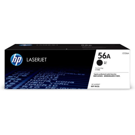 HP CF256A (56A) Siyah Orjinal Toner - Laserjet M433a / M436dn (T11712)